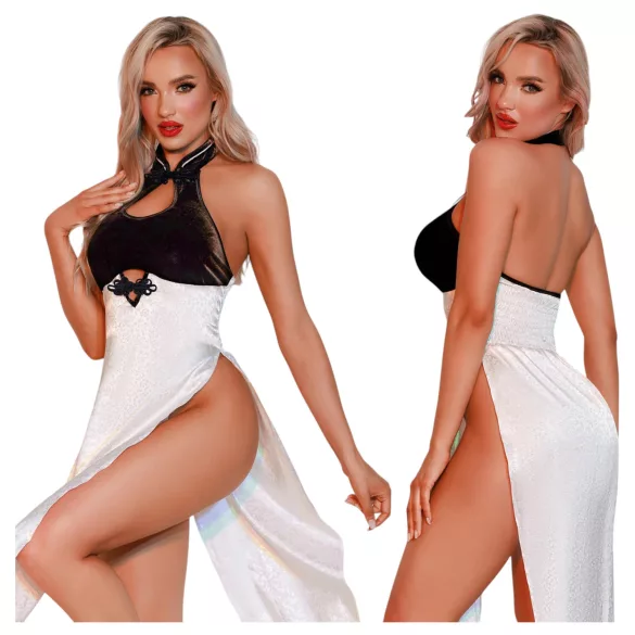 JSY 028 - sexy dress set (white-black)