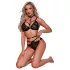 JSY 031 - erotic lingerie set (black)