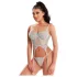 JSY 036 - erotic lingerie set (blue)