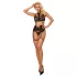 JSY 047 - erotic lingerie set (black)
