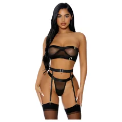 JSY 052 - erotic lingerie set (black)