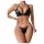 JSY 057 - erotic lingerie set - black (L-XL)