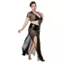 JSY 065 - black babydoll set (XL-2XL)