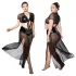 JSY 065 - black babydoll set (XL-2XL)