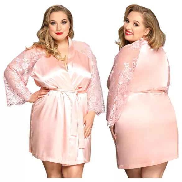JSY 067 - pink babydoll set (XL-2XL)