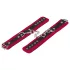 ZADO - Leather Ankle Cuffs (Red)