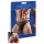 Shiny Men's Thong with Sheer Insert (Black) - XL