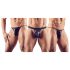 Svenjoyment - Men's Black Thong Set (3-Piece) S-L