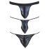 Svenjoyment - Men's Black Thong Set (3-Piece) S-L