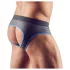 Svenjoyment - Open Jock Briefs (Black-Blue) - M