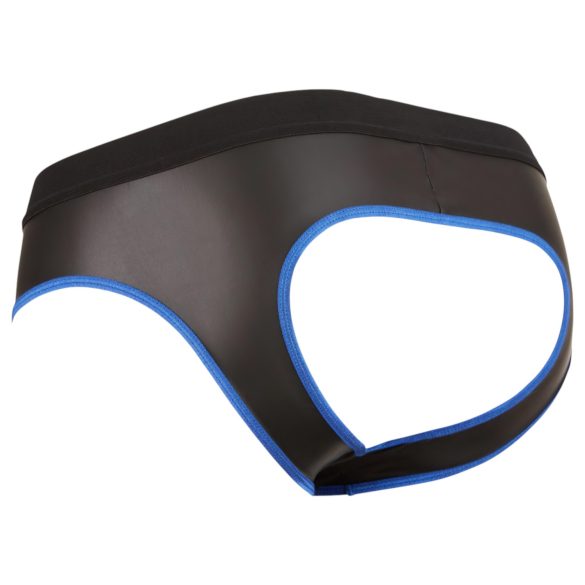 Svenjoyment - Open Jock Briefs (Black-Blue) - M