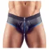 Svenjoyment - Open Jock Briefs (Black-Blue) - L