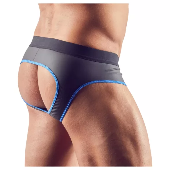 Svenjoyment - Open Jock Briefs (Black-Blue) - L