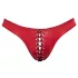 Svenjoyment - Black Lace-up Men's Briefs (Red)