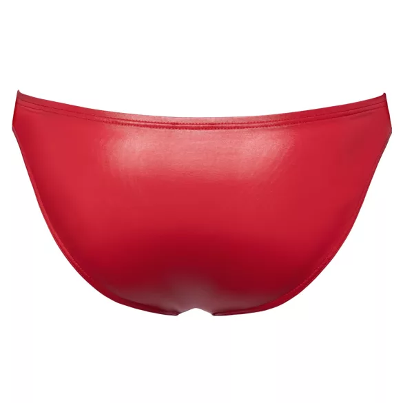 Svenjoyment - Black Lace-up Men's Briefs (Red)