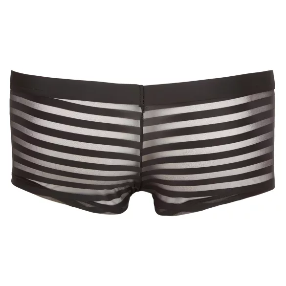 Svenjoyment - Transparent striped boxers (black) - M