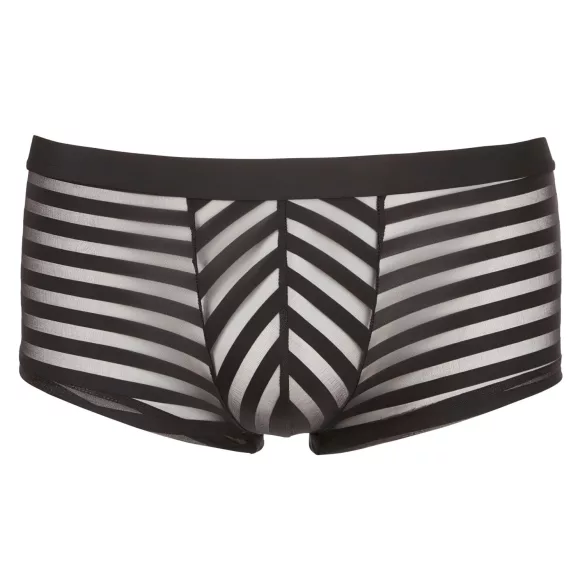Svenjoyment - Transparent striped boxers (black) - XXL