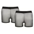 Svenjoyment - 2-piece black transparent boxer set (S-L)