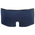 NEK - black lace‑up fishnet‑panel boxer shorts (blue)