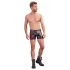 NEK - Black Boxer Briefs with Red Side Panels and Zipper - L