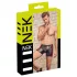 NEK - Black Boxer Briefs with Red Side Panels and Zipper - XL