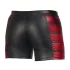 NEK - Black Boxer Briefs with Red Side Panels and Zipper - XL