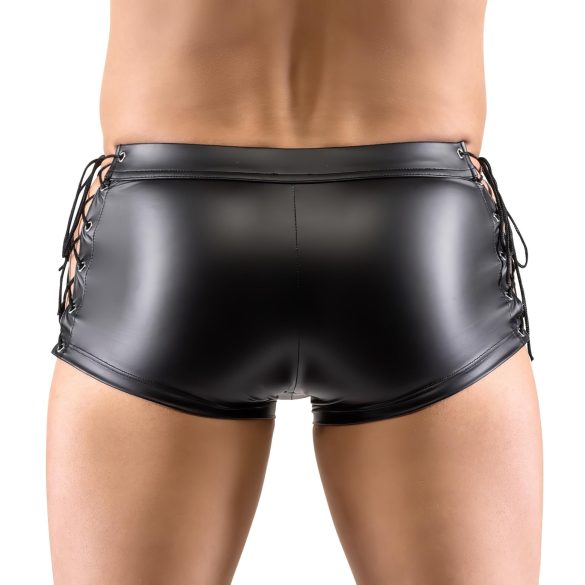Svenjoyment - Lace-Up Matte Black Boxers