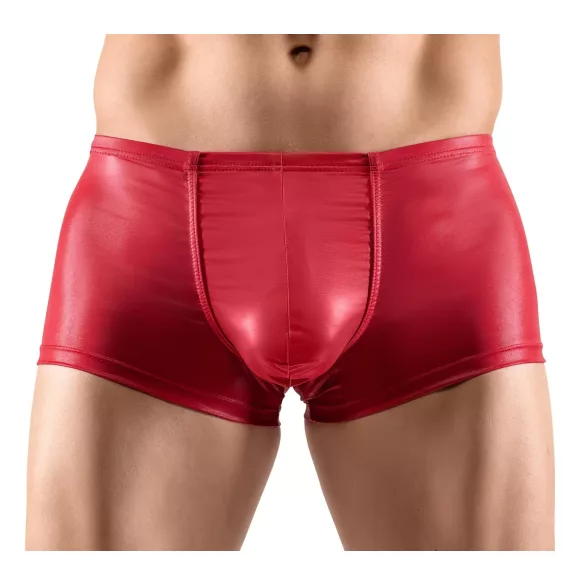 Svenjoyment - Shiny Push-Up Boxer Briefs (Red) - M