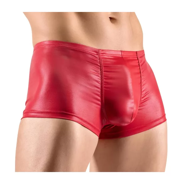Svenjoyment - Shiny Push-Up Boxer Briefs (Red) - 2XL