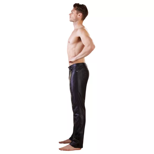 NEK - Glossy Finish Pants (Black) - L