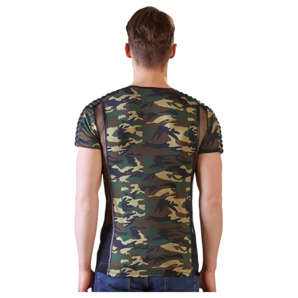 NEK - Men's Camo T-Shirt (Green-Brown) - 2XL