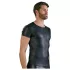 NEK - Matte Finish Men's Black Short Sleeve Top - L