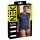 NEK - Men's Black Lace-Up Top with Fishnet Details (Blue) - L