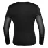NEK - Cross-Strap Long Sleeve Men's Top (Black) - L