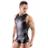 Svenjoyment - Lace-up Matte Men's Top (Black)