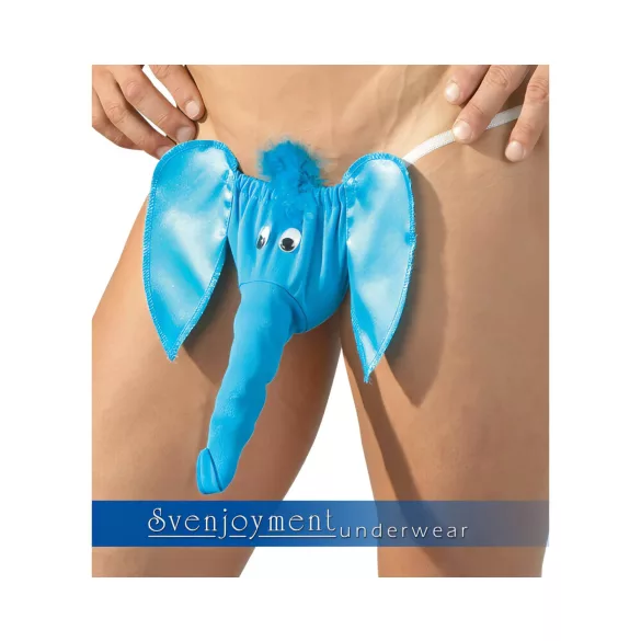 Elephant Thong - Blue (S-L)