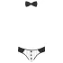 Svenjoyment - Men's Waiter Thong Costume Set (Black & White) - M