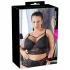 Cottelli Plus Size - Strappy Lace Bra (Black) - 85E