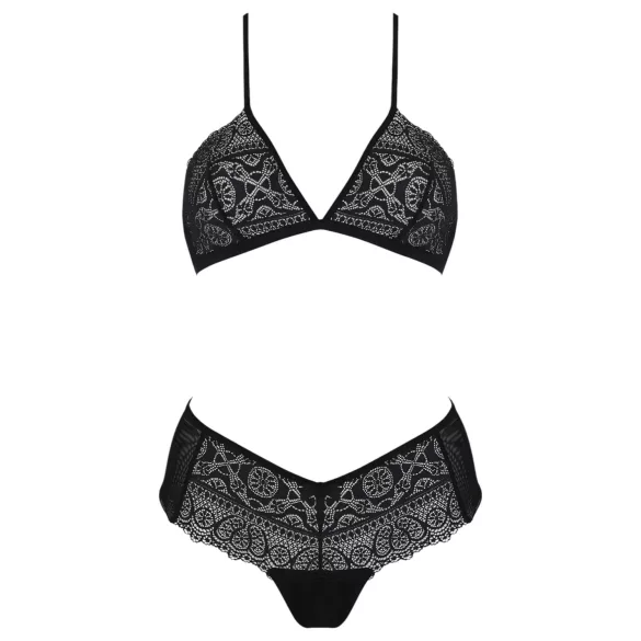 Passion Eco Kerria - Black Lace Bikini Set