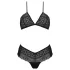 Passion Eco Kerria - Black Lace Bikini Set - L/XL