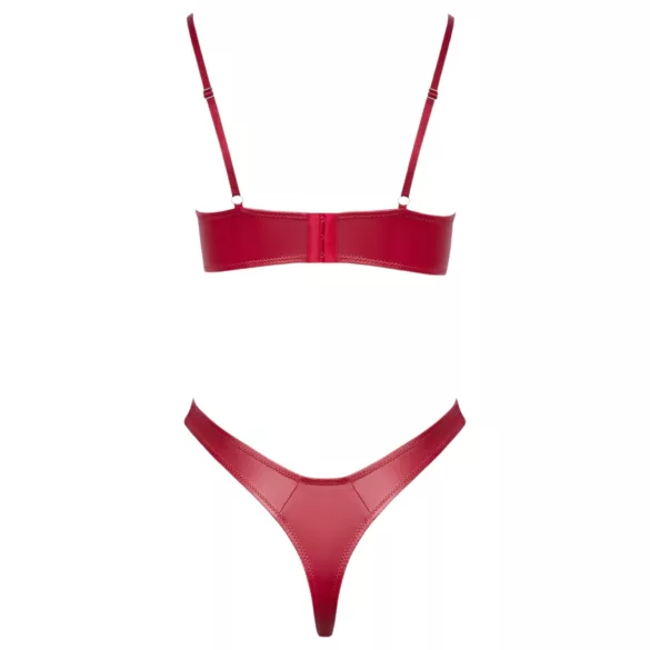 Cottelli Party - Shiny Red Bra Set - 80B/M