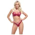 Cottelli Party - Shiny Red Bra Set - 85B/L