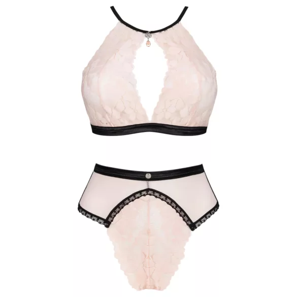 Obsessive Lilines - Pink Bra Set - L/XL