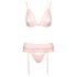 Kissable - Lace Lingerie Set (Pink)