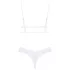 Obsessive Set Heavenly - Lacy Bra Set (White) - M/L