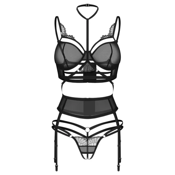 Obsessive Premisis - Lingerie Set (Black)