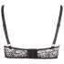 Cottelli Plus Size - Strappy Ringed Lift Bra (Black) - 90D