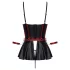 Cottelli Bondage - Shiny Set with Wrist Cuffs (Black) - 80B/M