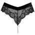Cottelli Party - Black Lace Panties with Chain Details