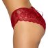 Cottelli - Open Lace Panty (Red)